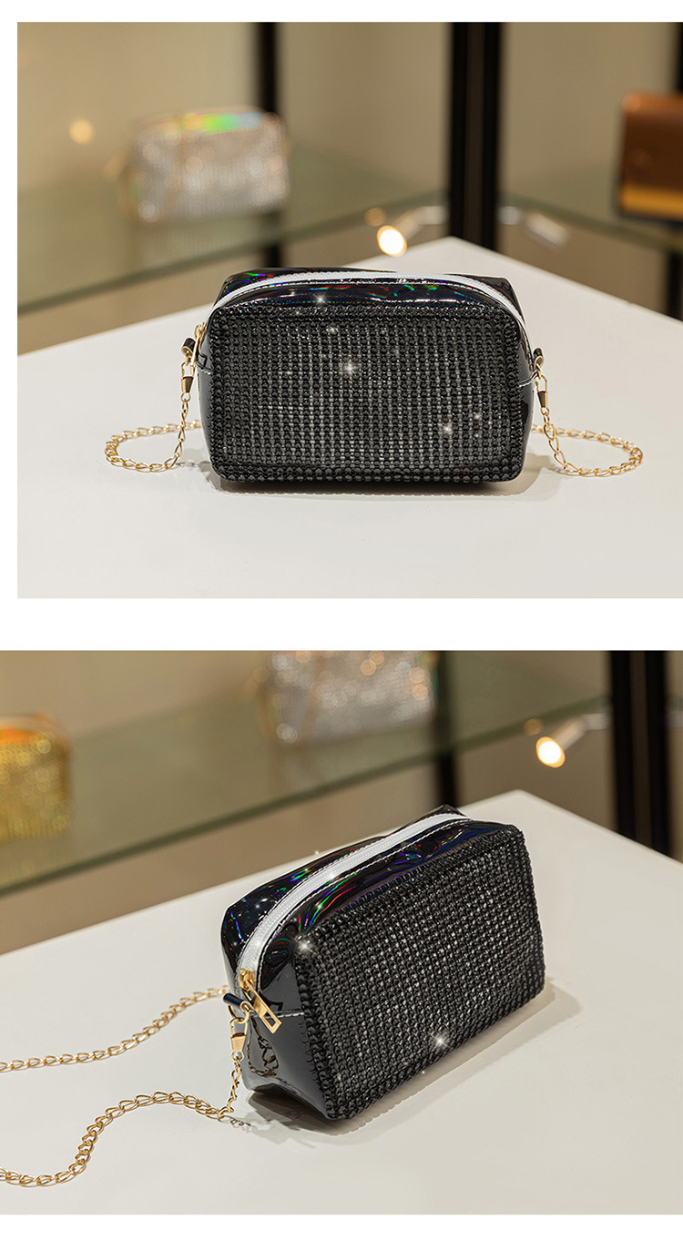 Korean Women Bag Shiny Personalized Camera Bag Wholesale 2021 Summer and Autumn New Collection One Shoulder Crossbody Lady Change Packet Korean Women Bag Shiny Personalized Camera Bag Wholesale 2021 Summer and Autumn New Collection One Shoulder Crossbody Lady Change Packet