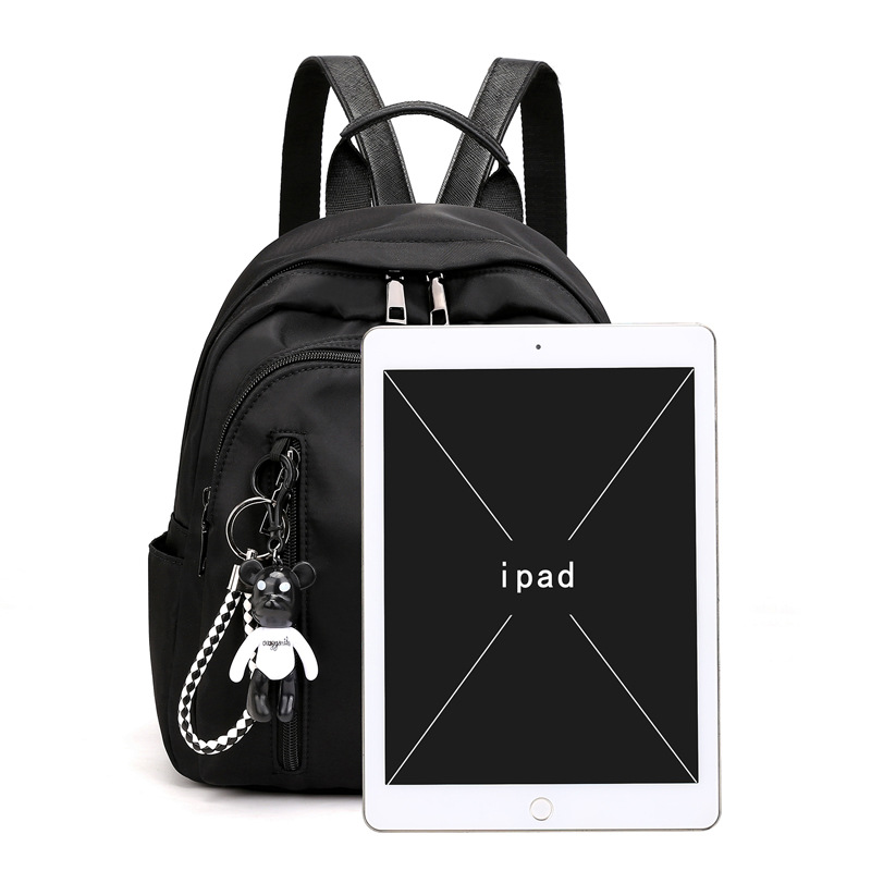 Women&#039;s Backpack 2019 New Trendy Korean Style Women Bag Oxford Cloth Travel Small Backpack Fashionable Casual All-Matching Schoolbag