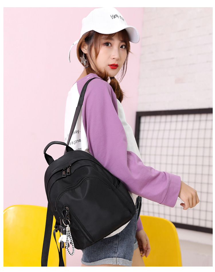 Women's Backpack 2019 New Trendy Korean Style Women Bag Oxford Cloth Travel Small Backpack Fashionable Casual All-Matching Schoolbag Women's Backpack 2019 New Trendy Korean Style Women Bag Oxford Cloth Travel Small Backpack Fashionable Casual All-Matching Schoolbag