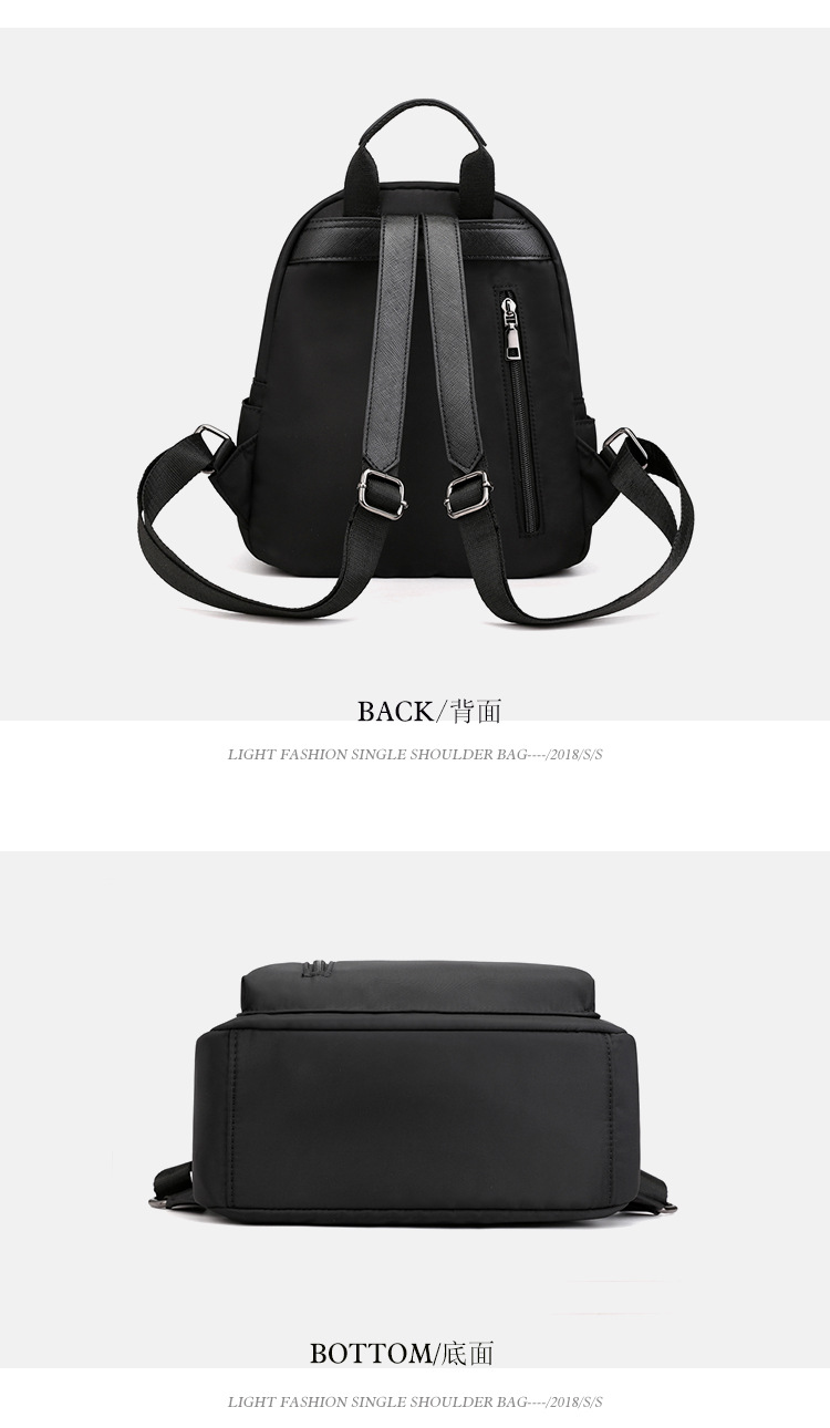 Women's Backpack 2019 New Trendy Korean Style Women Bag Oxford Cloth Travel Small Backpack Fashionable Casual All-Matching Schoolbag Women's Backpack 2019 New Trendy Korean Style Women Bag Oxford Cloth Travel Small Backpack Fashionable Casual All-Matching Schoolbag
