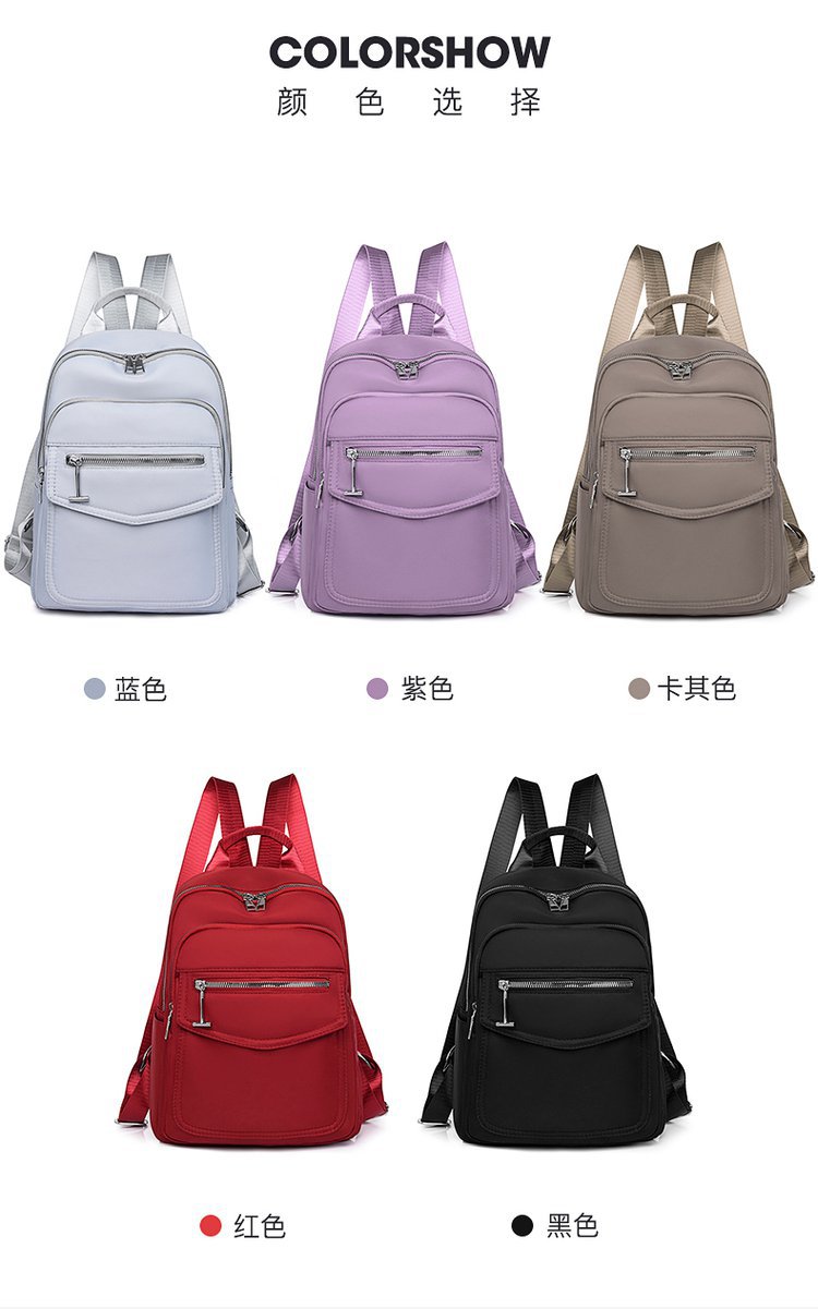 Foreign Trade New Fashion European and American Style Shoulder Candy Color Tao 1688 Supply Casual College Style Women Bag Lightweight Breathable Wholesale