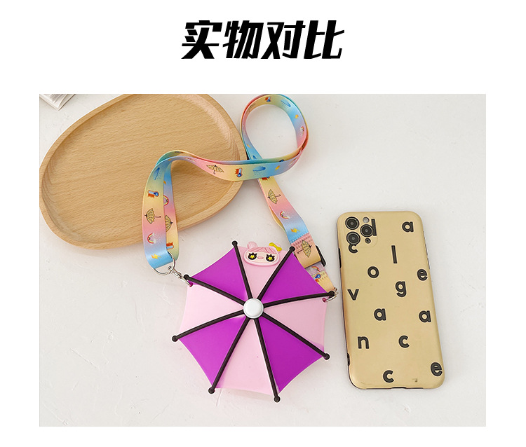 Umbrella Stitching Children Coin Purse 2021 Autumn and Winter New Color Silicone Baby New Year Gift Decoration Bag Wholesale Umbrella Stitching Children Coin Purse 2021 Autumn and Winter New Color Silicone Baby New Year Gift Decoration Bag Wholesale