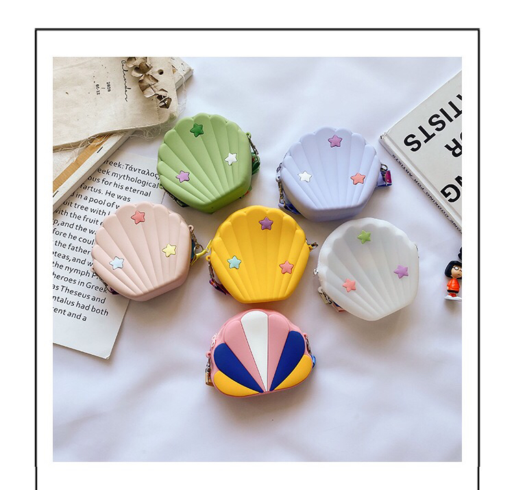 Foreign Trade Exclusive Children&#039;s Bag Girl&#039;s Crossbody Bag Fashion Trendy Silicone Small Bag All-Matching Baby Girl Coin Purse