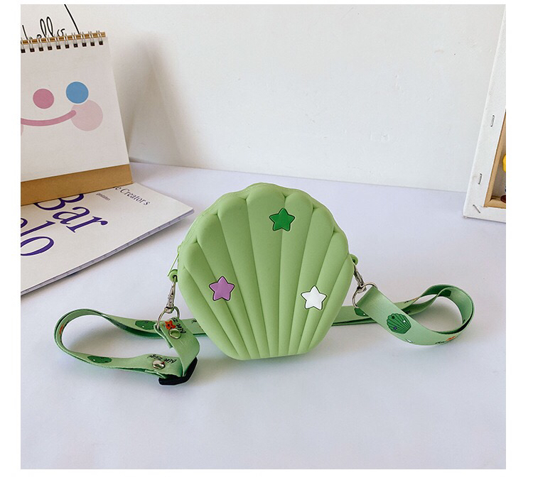 Foreign Trade Exclusive Children&#039;s Bag Girl&#039;s Crossbody Bag Fashion Trendy Silicone Small Bag All-Matching Baby Girl Coin Purse