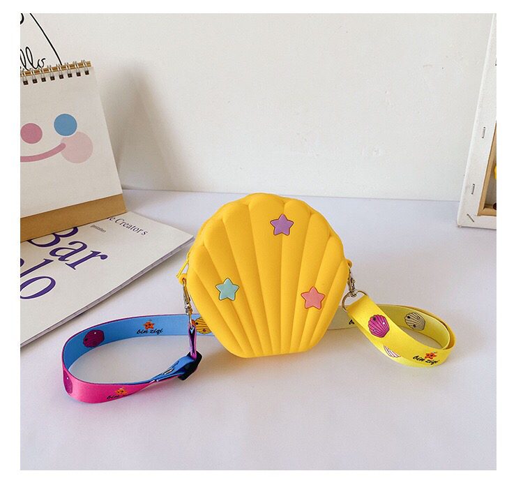 Foreign Trade Exclusive Children&#039;s Bag Girl&#039;s Crossbody Bag Fashion Trendy Silicone Small Bag All-Matching Baby Girl Coin Purse