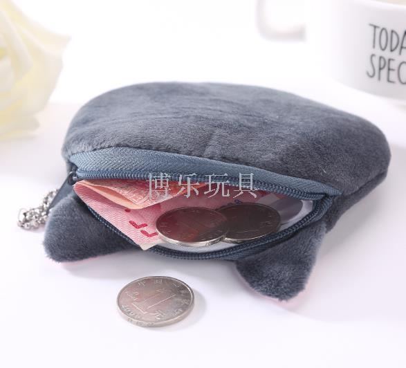 Zero wallet animal plush cute cartoon cloth art female key bag coin purse small purse. Zero wallet animal plush cute cartoon cloth art female key bag coin purse small purse.
