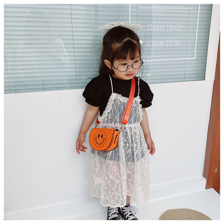 Customized 2021 Summer New Children's Bags Candy Color Pu Shoulder Girls' Coin Purse Cute Smiley Face Crossbody Coin Purse Customized 2021 Summer New Children's Bags Candy Color Pu Shoulder Girls' Coin Purse Cute Smiley Face Crossbody Coin Purse