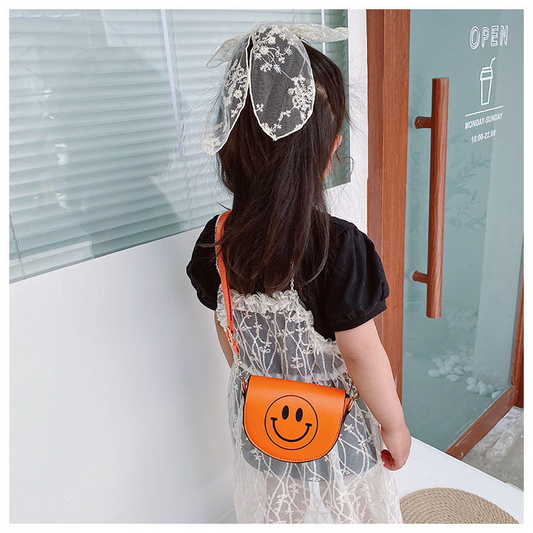 Customized 2021 Summer New Children's Bags Candy Color Pu Shoulder Girls' Coin Purse Cute Smiley Face Crossbody Coin Purse Customized 2021 Summer New Children's Bags Candy Color Pu Shoulder Girls' Coin Purse Cute Smiley Face Crossbody Coin Purse