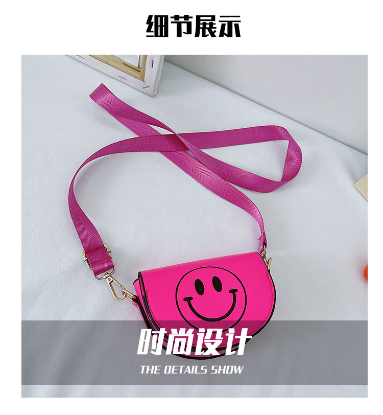 Customized 2021 Summer New Children's Bags Candy Color Pu Shoulder Girls' Coin Purse Cute Smiley Face Crossbody Coin Purse Customized 2021 Summer New Children's Bags Candy Color Pu Shoulder Girls' Coin Purse Cute Smiley Face Crossbody Coin Purse