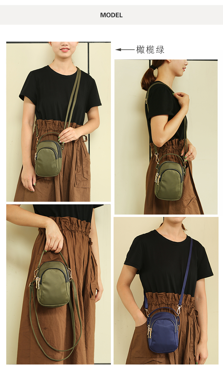 Three-Layer Zipper Crossbody Pouch 2021 Net Red Cloth Bag Portable Crossbody Large Screen Mobile Phone Coin Purse Walking Cloth Bag Three-Layer Zipper Crossbody Pouch 2021 Net Red Cloth Bag Portable Crossbody Large Screen Mobile Phone Coin Purse Walking Cloth Bag