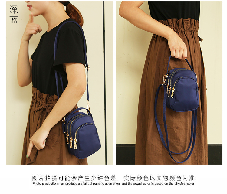 Three-Layer Zipper Crossbody Pouch 2021 Net Red Cloth Bag Portable Crossbody Large Screen Mobile Phone Coin Purse Walking Cloth Bag Three-Layer Zipper Crossbody Pouch 2021 Net Red Cloth Bag Portable Crossbody Large Screen Mobile Phone Coin Purse Walking Cloth Bag