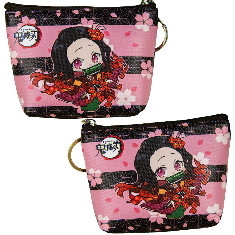 Cartoon Animation Coin Purse Date A Live REM Kimetsu No Yaiba Sora FGO Sakura Coin Bag Key Card Holder Cartoon Animation Coin Purse Date A Live REM Kimetsu No Yaiba Sora FGO Sakura Coin Bag Key Card Holder