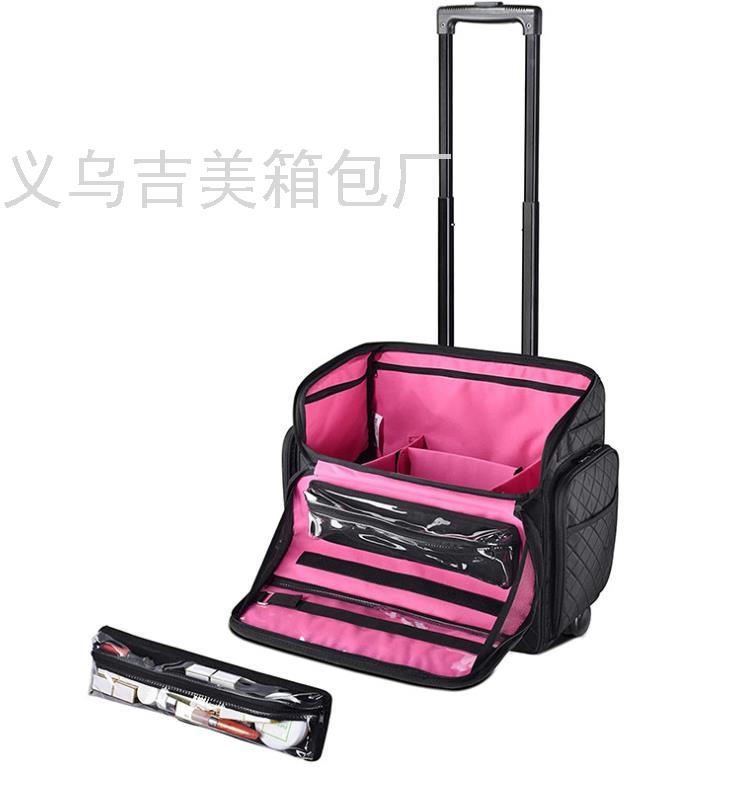 Universal Wheel Rollaboard Cosmetic Bag Cosmetic Case Large Capacity Multi-Layer Nail Tattoo Toolbox Portable Toolkit Universal Wheel Rollaboard Cosmetic Bag Cosmetic Case Large Capacity Multi-Layer Nail Tattoo Toolbox Portable Toolkit