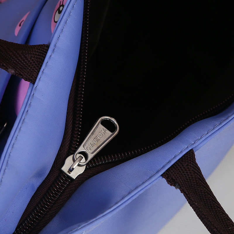 Wholesale Women's Canvas Portable Storage Bag Spot Solid Color Simple Travel Toiletry Bag Cosmetic Bag Multi-Color Optional