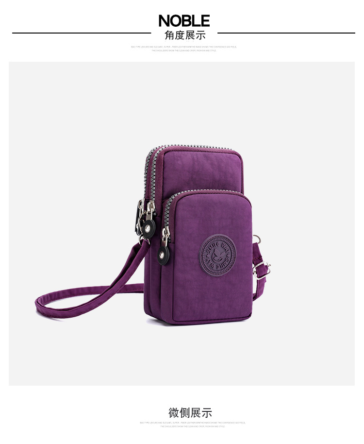 Mom Bag New Crossbody Mobile Cosmetic Bag Korean Style Shoulder Bag Arm Bag Super Practical Multi-Layer Zipper Pouch Mom Bag New Crossbody Mobile Cosmetic Bag Korean Style Shoulder Bag Arm Bag Super Practical Multi-Layer Zipper Pouch