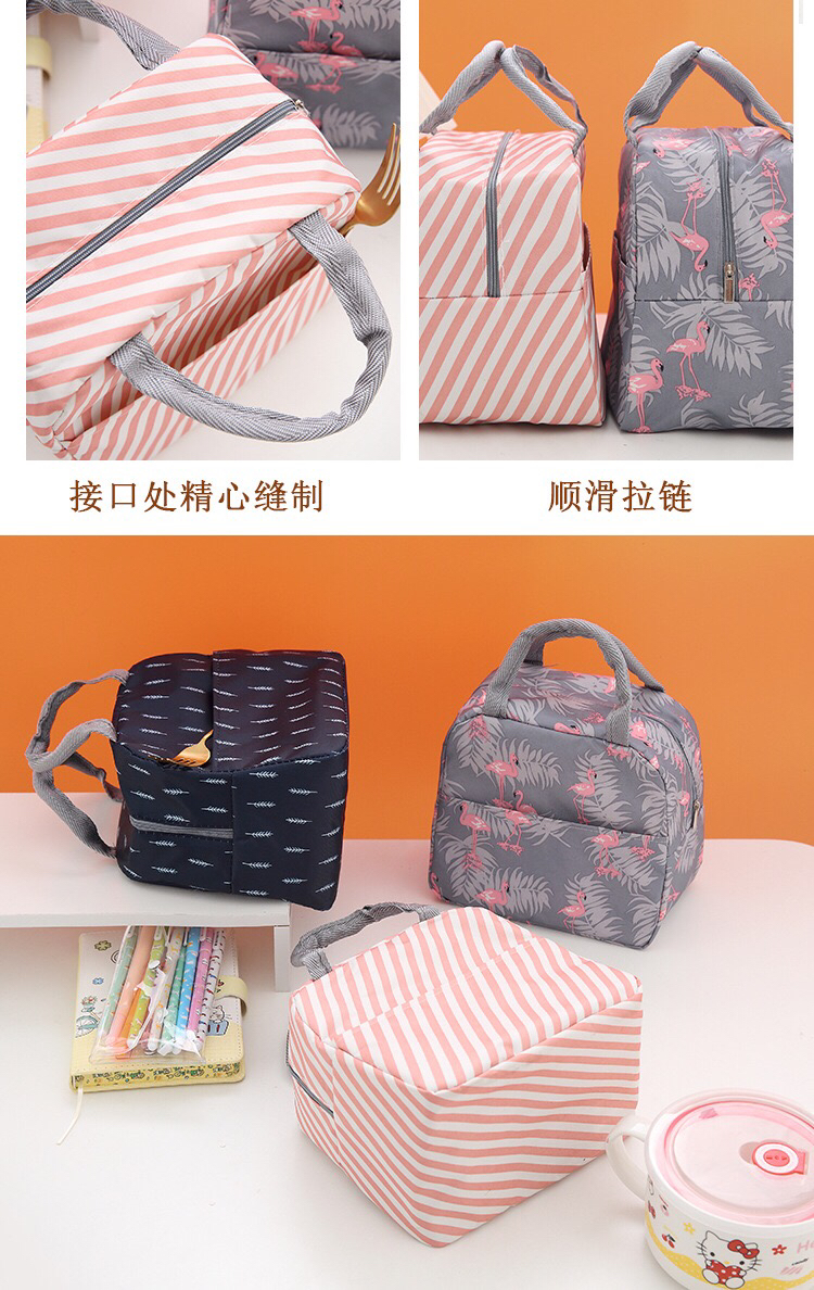 Aluminum Foil Thickening Thermal Insulated Lunch Bag Lunch Box Bag Student Lunch Handbag Insulated Aluminum Foil Lunch Bag in Stock Aluminum Foil Thickening Thermal Insulated Lunch Bag Lunch Box Bag Student Lunch Handbag Insulated Aluminum Foil Lunch Bag in Stock