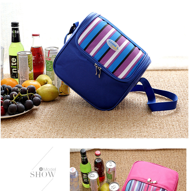 Thermal insulation package shawl multi color Lunch Bag Picnic cold storage ice bag factory direct sales Thermal insulation package shawl multi color Lunch Bag Picnic cold storage ice bag factory direct sales