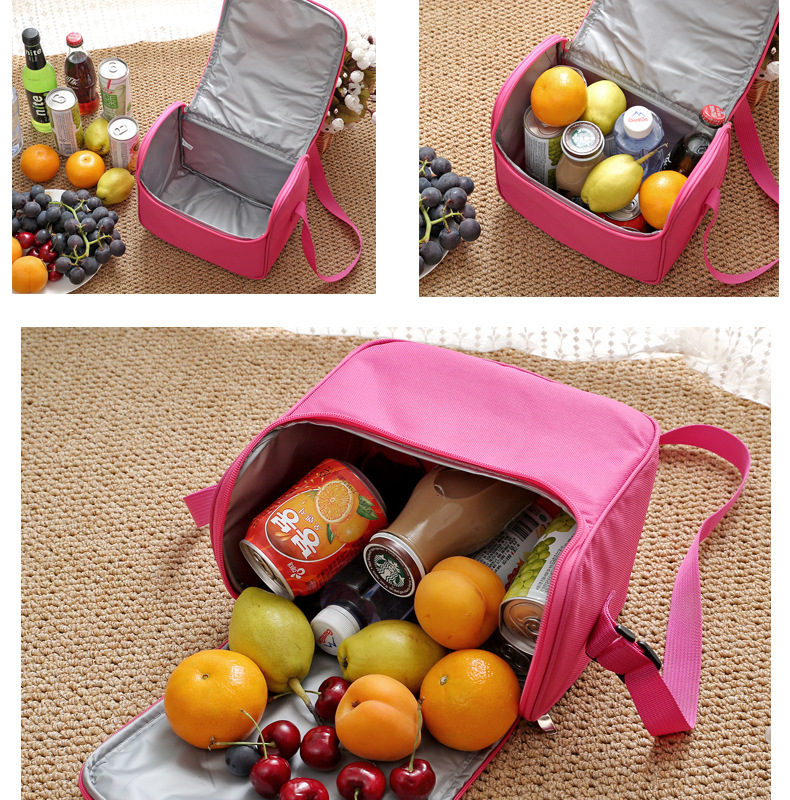 Thermal insulation package shawl multi color Lunch Bag Picnic cold storage ice bag factory direct sales Thermal insulation package shawl multi color Lunch Bag Picnic cold storage ice bag factory direct sales