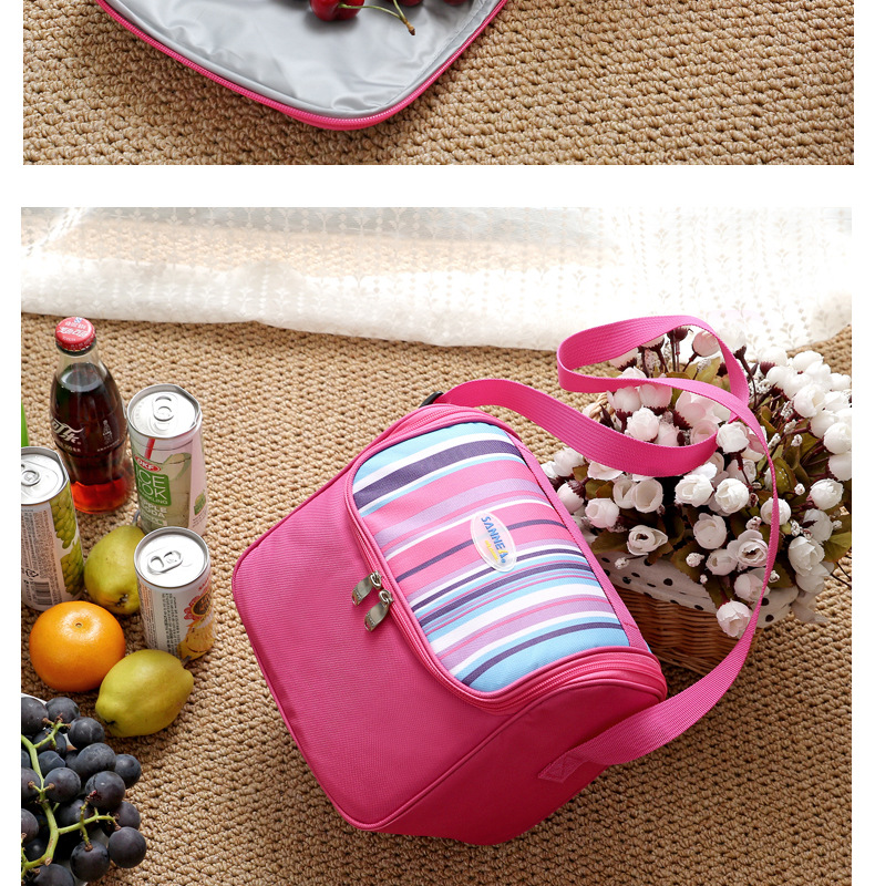 Thermal insulation package shawl multi color Lunch Bag Picnic cold storage ice bag factory direct sales Thermal insulation package shawl multi color Lunch Bag Picnic cold storage ice bag factory direct sales