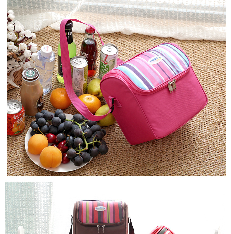 Thermal insulation package shawl multi color Lunch Bag Picnic cold storage ice bag factory direct sales Thermal insulation package shawl multi color Lunch Bag Picnic cold storage ice bag factory direct sales