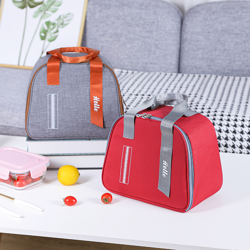 New Thermal Insulation Lunch Box Bag Office Worker with Rice Package Aluminum Foil Portable Package Rice Bag Pocket Lunch Bag Lunch Bag Thermal Bag