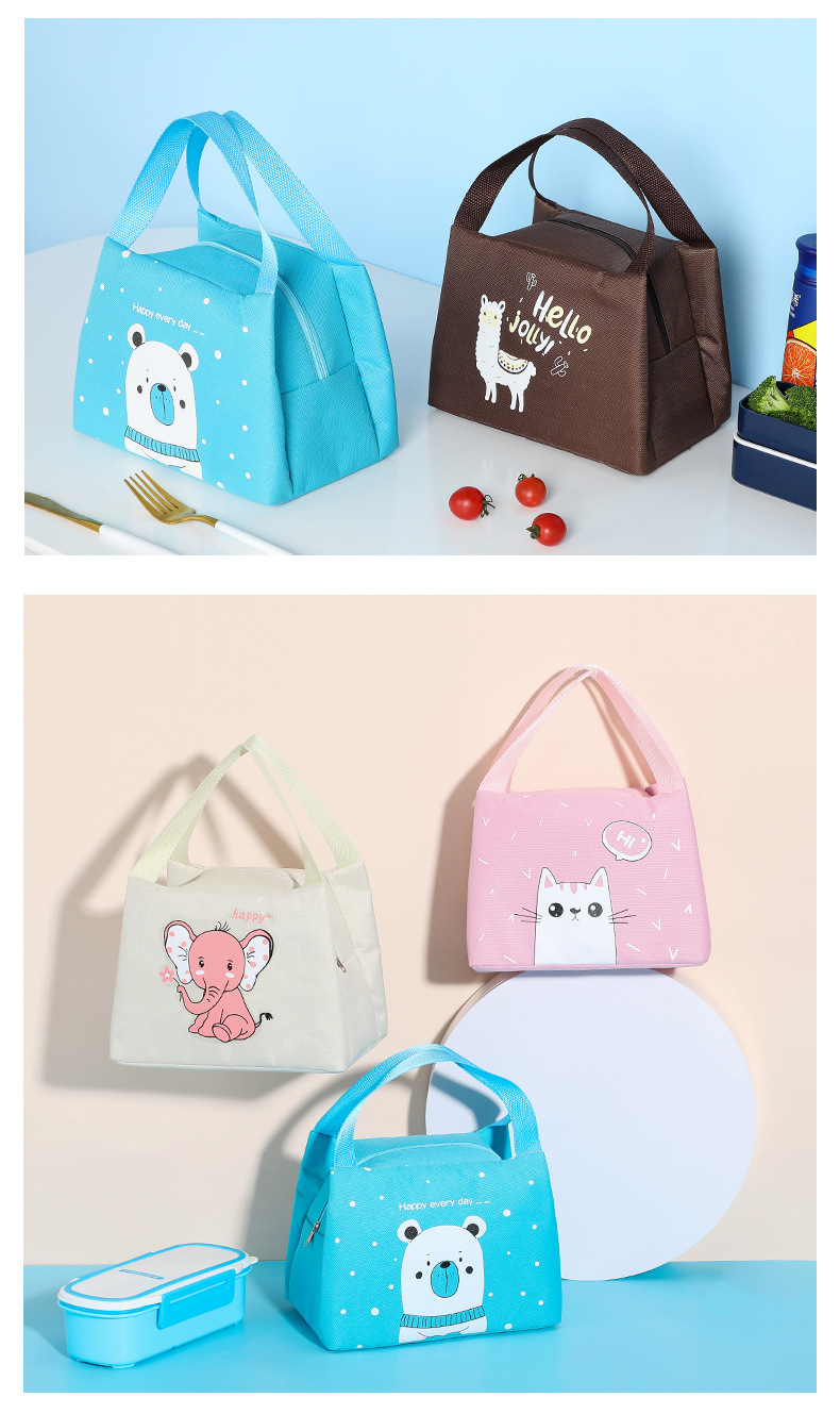 New Japanese Style Aluminum Foil Thickening Lunch Bag Cartoon Portable Insulated Bag Large Capacity Thermal Bag Lunch Bag Customizable New Japanese Style Aluminum Foil Thickening Lunch Bag Cartoon Portable Insulated Bag Large Capacity Thermal Bag Lunch Bag Customizable