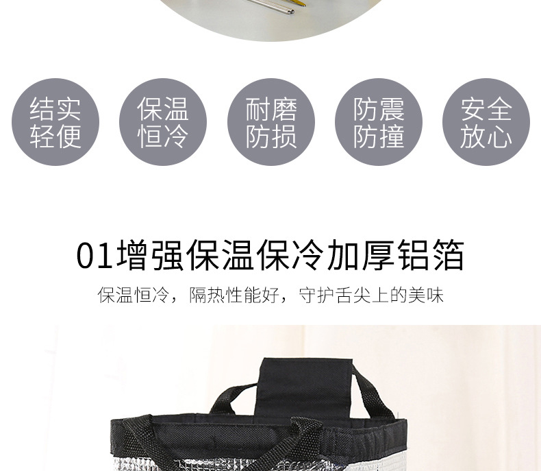 Manufacturer wholesale picnic bag portable lunch bag insulation pack Oxford cloth ice pack Manufacturer wholesale picnic bag portable lunch bag insulation pack Oxford cloth ice pack