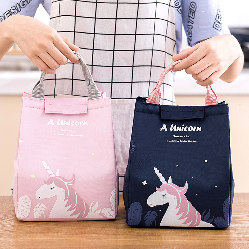 Portable Office Worker Lunch Bag Large Capacity Thermal-Insulation Thickened Lunch Bag Thickening Thermal Insulation Portable Lunch Box Insulated Bag