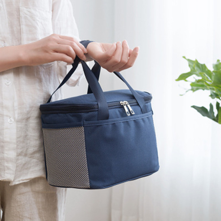 Takeaway Insulated Bag Lunch Box Aluminum Foil Insulation Bag Bento Fresh-Keeping Bag Cooler Bag Outdoor Ice Pack Customization