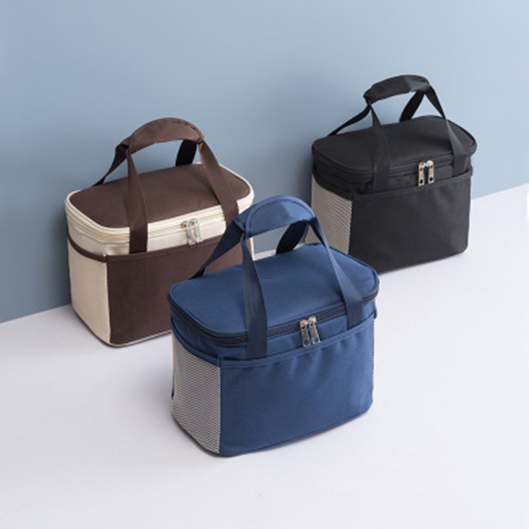 Takeaway Insulated Bag Lunch Box Aluminum Foil Insulation Bag Bento Fresh-Keeping Bag Cooler Bag Outdoor Ice Pack Customization