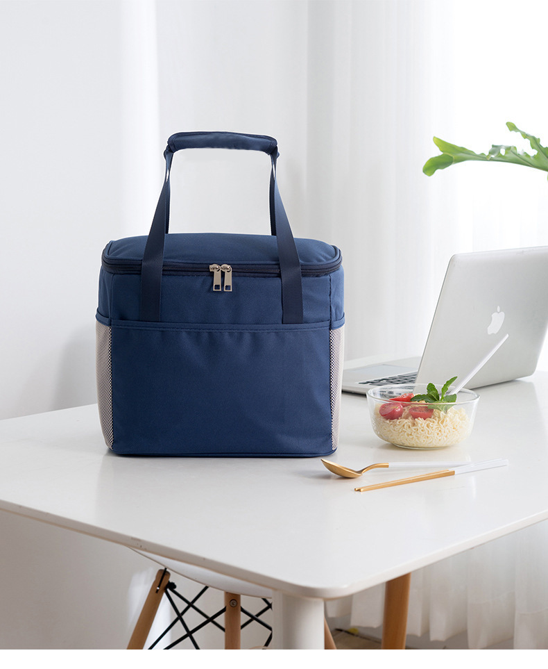Takeaway Insulated Bag Lunch Box Aluminum Foil Insulation Bag Bento Fresh-Keeping Bag Cooler Bag Outdoor Ice Pack Customization