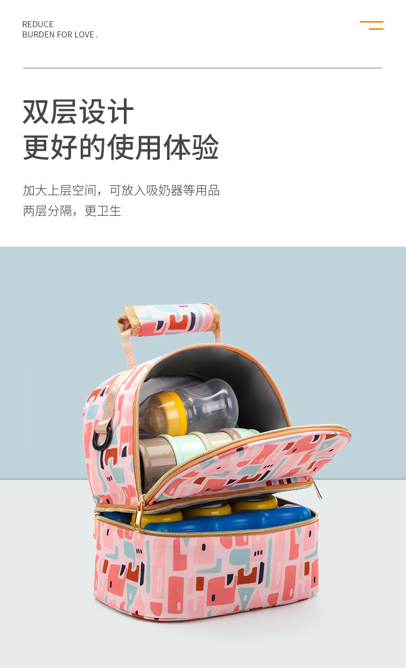 Milk Insulated Bag Thermal Bag Breast Milk Storage Bag Lunch Bag Double Layer Breast Milk Preservation Bag Milk Bottle Insulation Mummy Bag Wholesale Customization Milk Insulated Bag Thermal Bag Breast Milk Storage Bag Lunch Bag Double Layer Breast Milk Preservation Bag Milk Bottle Insulation Mummy Bag Wholesale Customization