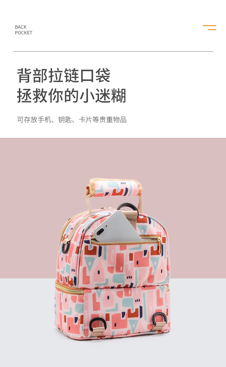 Milk Insulated Bag Thermal Bag Breast Milk Storage Bag Lunch Bag Double Layer Breast Milk Preservation Bag Milk Bottle Insulation Mummy Bag Wholesale Customization Milk Insulated Bag Thermal Bag Breast Milk Storage Bag Lunch Bag Double Layer Breast Milk Preservation Bag Milk Bottle Insulation Mummy Bag Wholesale Customization