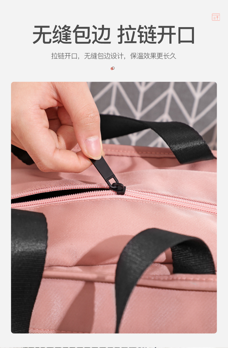 Portable Insulated Bag Solid Color Outdoor Portable Lunch Box Bag Thickened Lunch Thermal Bag Lunch Bag with Rice Handbag Portable Insulated Bag Solid Color Outdoor Portable Lunch Box Bag Thickened Lunch Thermal Bag Lunch Bag with Rice Handbag