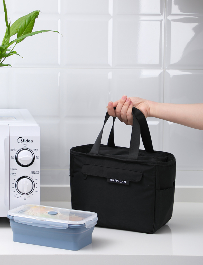 Portable Insulated Bag Solid Color Outdoor Portable Lunch Box Bag Thickened Lunch Thermal Bag Lunch Bag with Rice Handbag Portable Insulated Bag Solid Color Outdoor Portable Lunch Box Bag Thickened Lunch Thermal Bag Lunch Bag with Rice Handbag