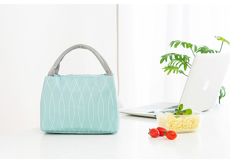 2021 Simple Insulation Cold-Keeping Square Portable Lunch Bag Factory Direct Sales Oxford Cloth Printing Insulated Bag 2021 Simple Insulation Cold-Keeping Square Portable Lunch Bag Factory Direct Sales Oxford Cloth Printing Insulated Bag