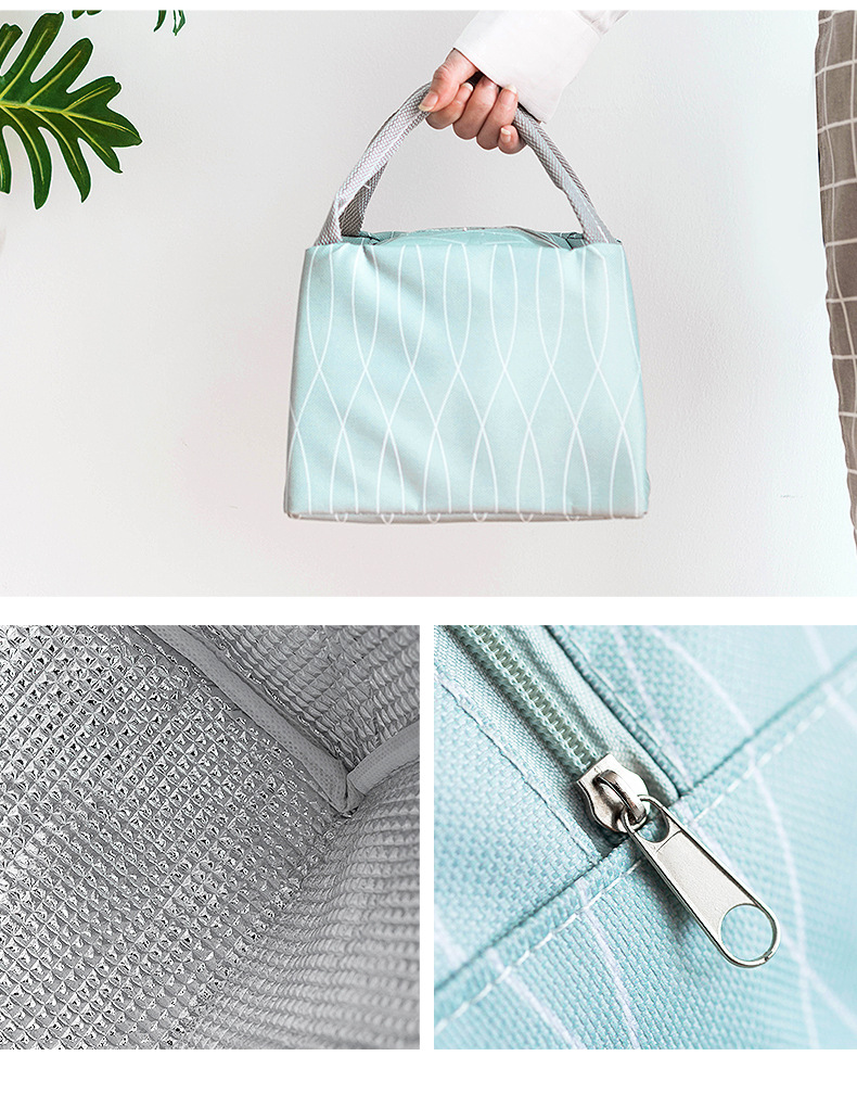 2021 Simple Insulation Cold-Keeping Square Portable Lunch Bag Factory Direct Sales Oxford Cloth Printing Insulated Bag 2021 Simple Insulation Cold-Keeping Square Portable Lunch Bag Factory Direct Sales Oxford Cloth Printing Insulated Bag