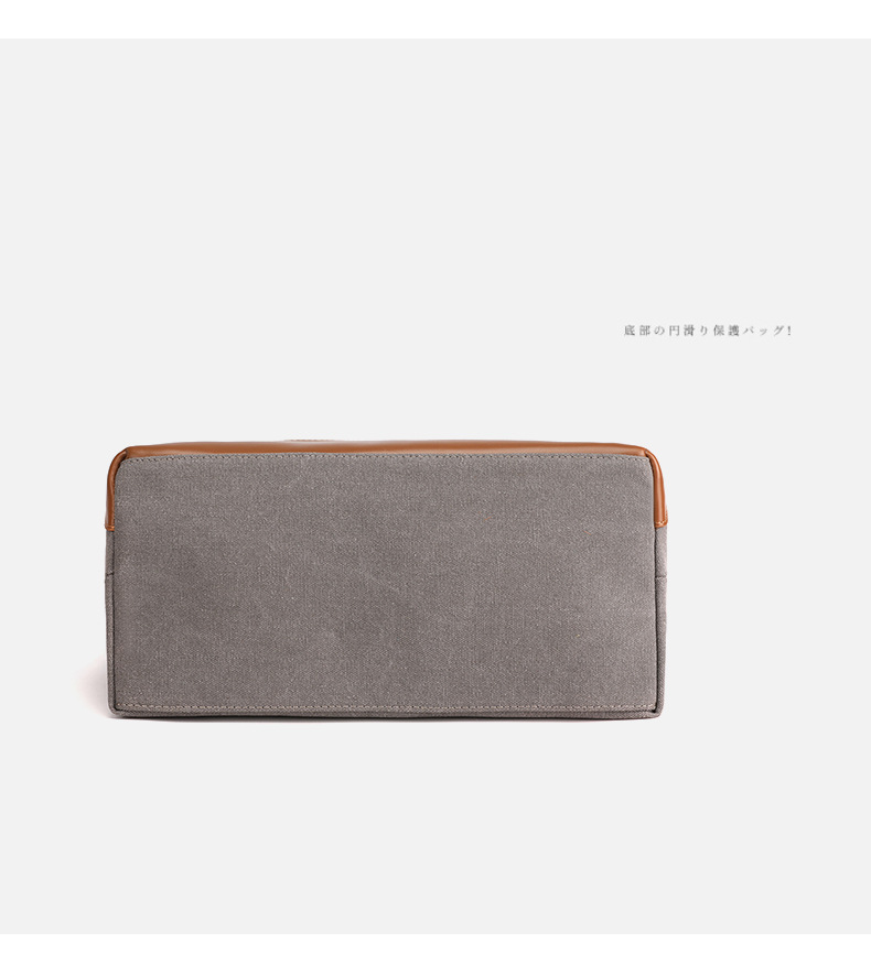 Canvas Commuter Bag Tote Bucket Bag Large Capacity Women's Bag 2022 Spring and Autumn New Fashion Crossbody One-Shoulder Large Bags