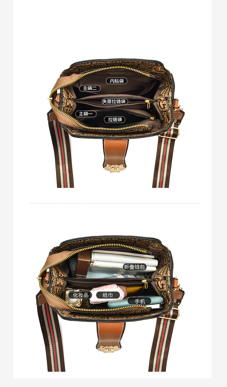 Bucket bag 2021 new fashion women's bag Korean version net red small bag portable one shoulder diagonal bag