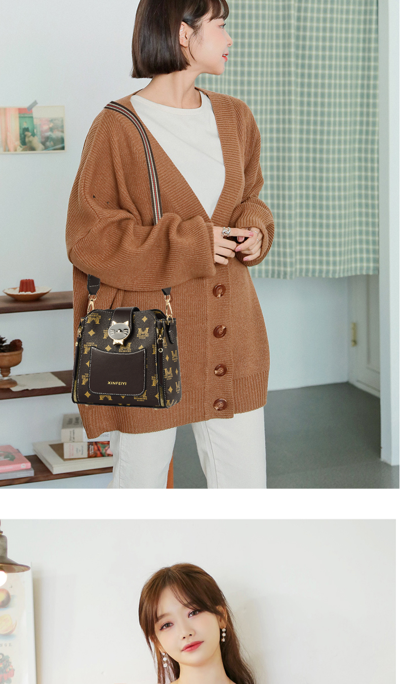 Bucket bag 2021 new fashion women's bag Korean version net red small bag portable one shoulder diagonal bag