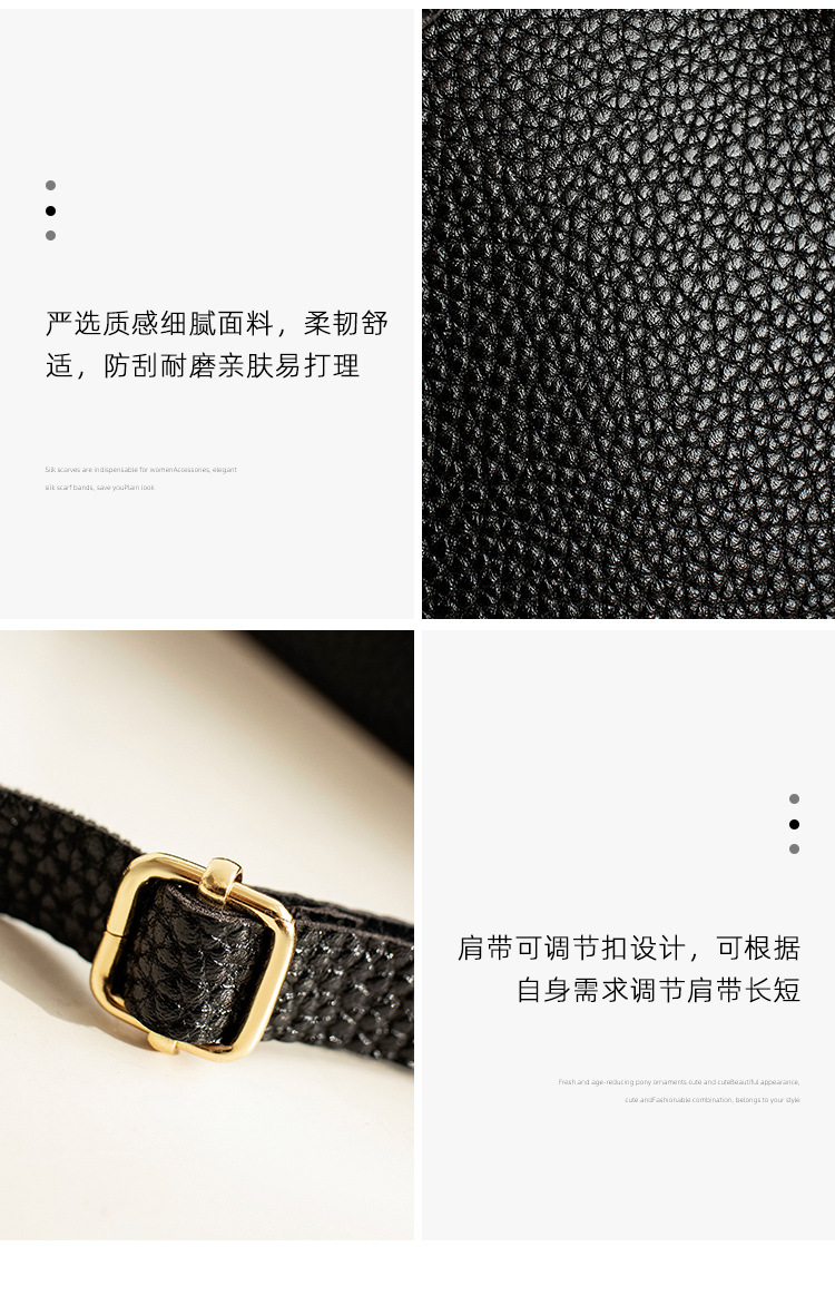 Women's Bag 2021 New Lychee Pattern Portable Crossbody Small Bucket Bag Leisure Phone Bag One Piece Dropshipping Foreign Trade Small Bag Women's Bag 2021 New Lychee Pattern Portable Crossbody Small Bucket Bag Leisure Phone Bag One Piece Dropshipping Foreign Trade Small Bag