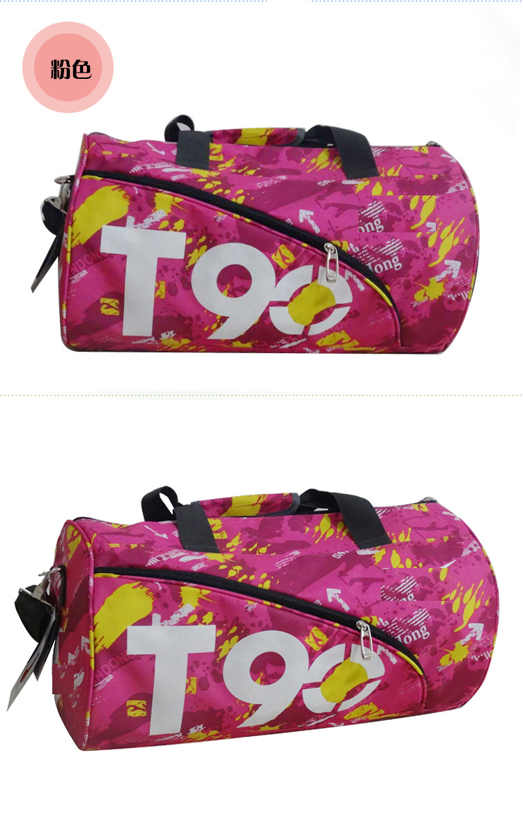 Fashion Camouflage Bucket Bag Casual Sports Gym Bag Men's and Women's Basketball Bag Waterproof Large Capacity Travel Bag Customization