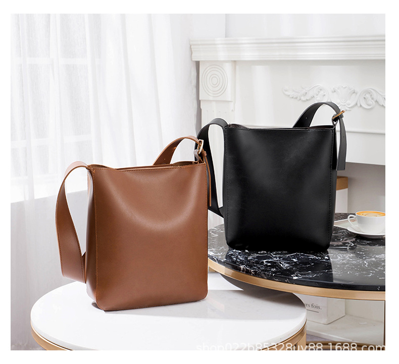 Women's Bag 2021 New Combination Bags Factory Wholesale Korean Style Trendy Crossbody Pu Women's Bag Fashionable Shoulder Bucket Bag Women's Bag 2021 New Combination Bags Factory Wholesale Korean Style Trendy Crossbody Pu Women's Bag Fashionable Shoulder Bucket Bag