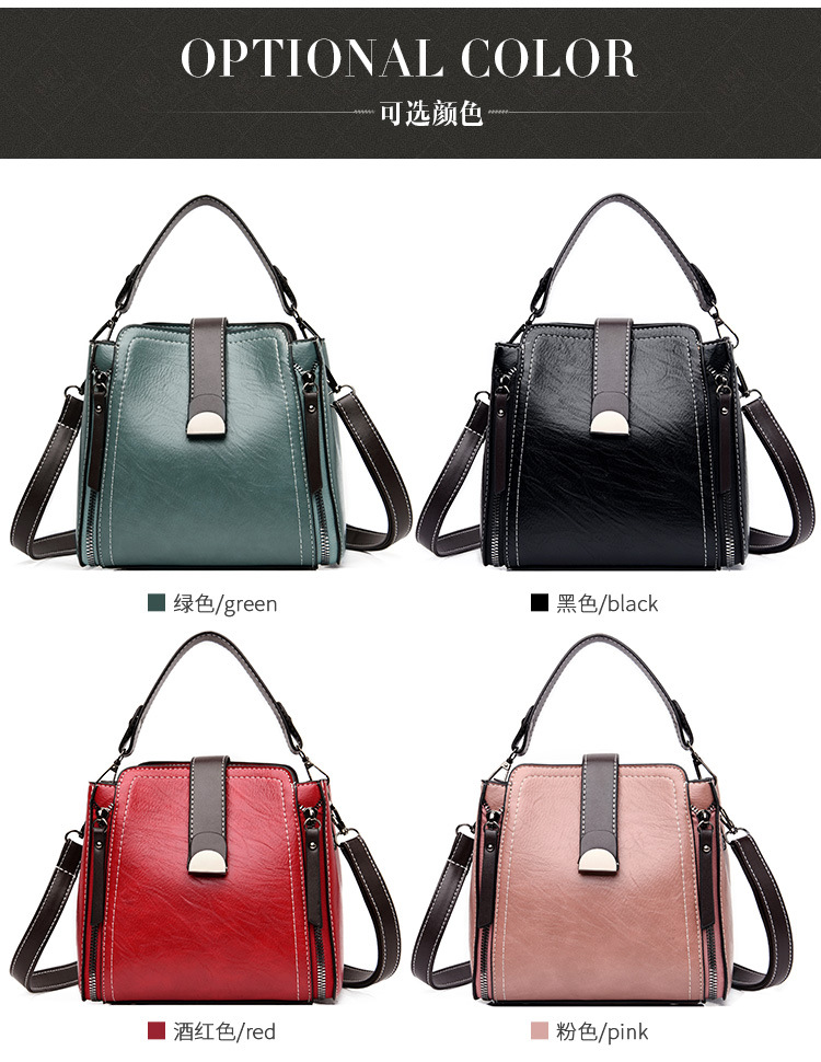 Bucket Bag Women's Bag Fashion Shoulder Bag Soft Leather Versatile Crossbody Bag Handbag Bucket Bag Women's Bag Fashion Shoulder Bag Soft Leather Versatile Crossbody Bag Handbag