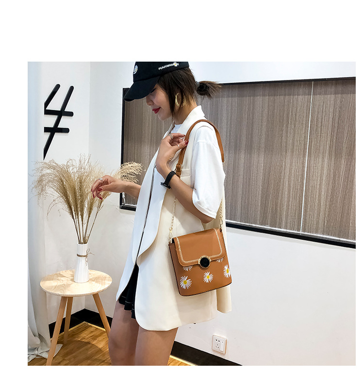 Factory Exclusive Supply New Korean Style Fashion Bucket Bag Internet Celebrity Women's Bag Fresh Sweet Shoulder Messenger Bag Wholesale Custom