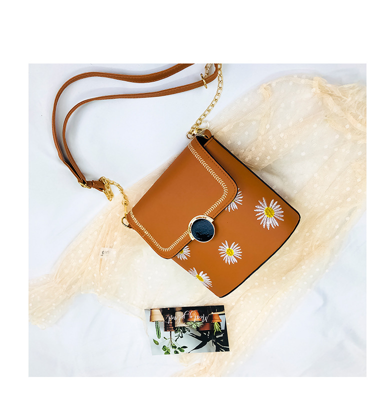 Factory Exclusive Supply New Korean Style Fashion Bucket Bag Internet Celebrity Women's Bag Fresh Sweet Shoulder Messenger Bag Wholesale Custom