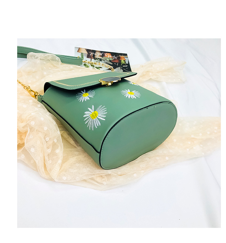 Factory Exclusive Supply New Korean Style Fashion Bucket Bag Internet Celebrity Women's Bag Fresh Sweet Shoulder Messenger Bag Wholesale Custom
