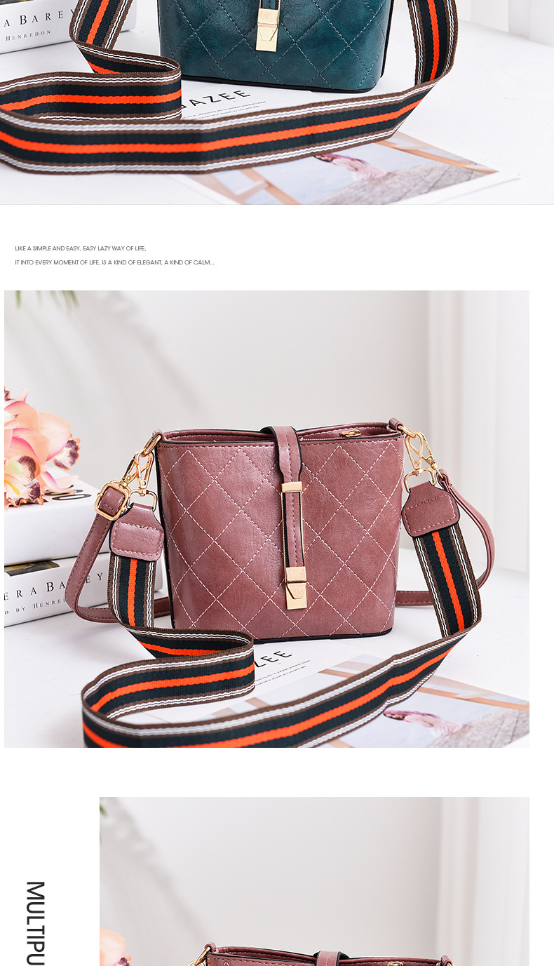New small Bag woman 2020 cross-body bucket Bag Spring/ Summer New fashion women Bag