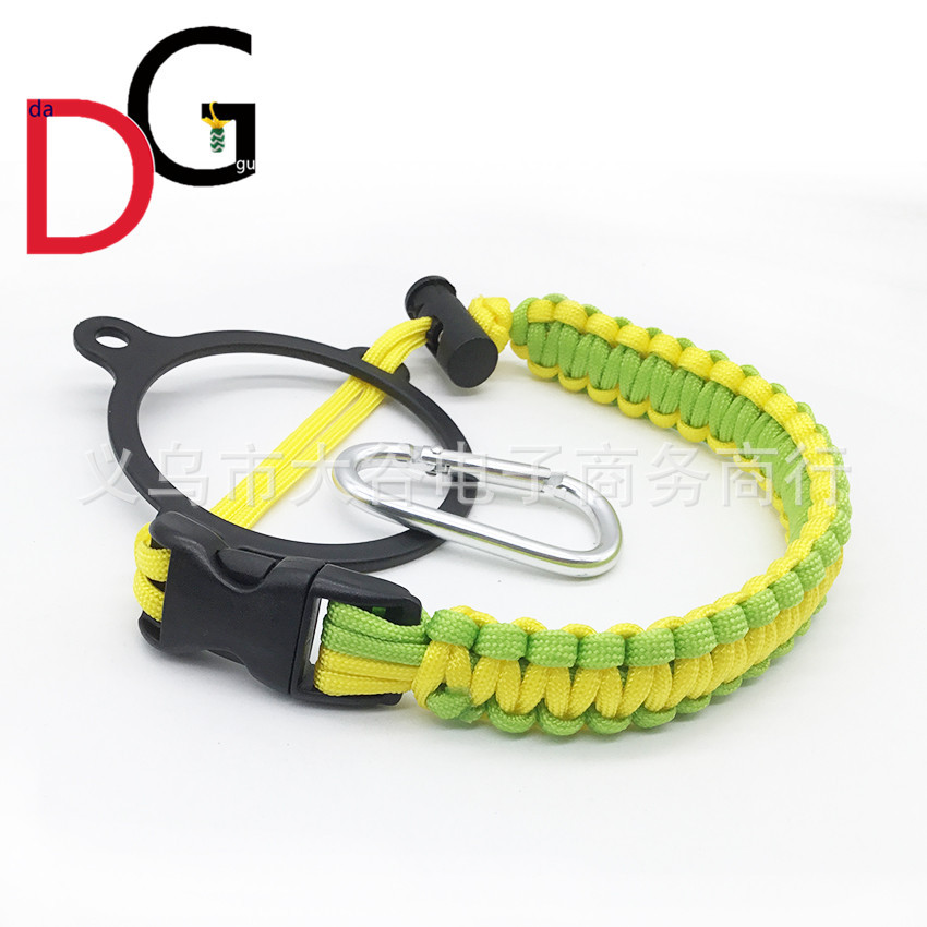 Amazon Hydro Flask Thermos Cup Parachute Cord Cup Rope Water Cup Carrying Rope Kettle Portable Belt Rope Handle