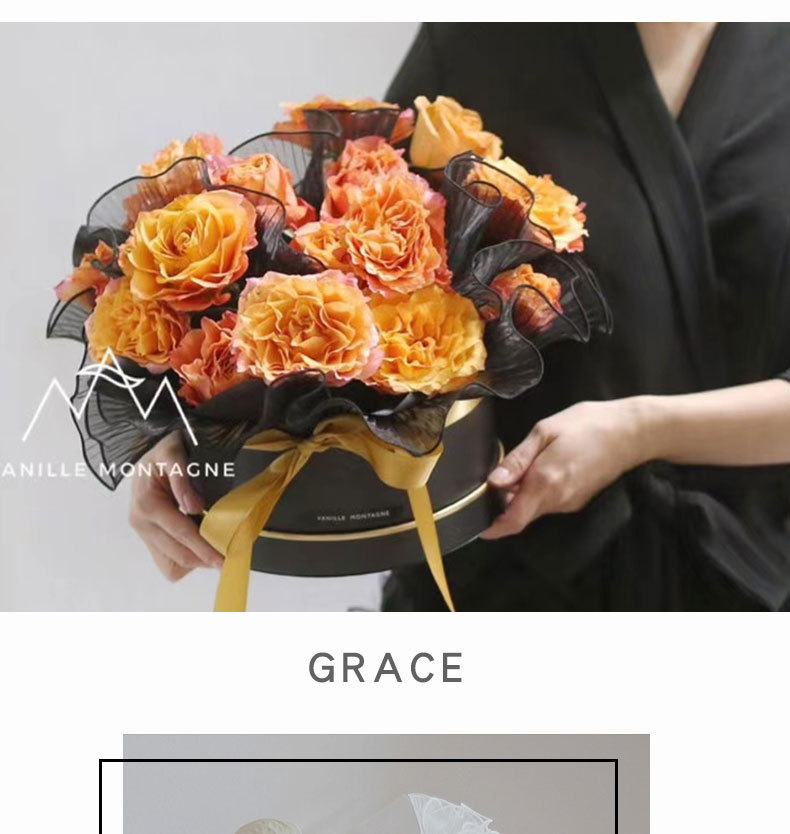 In Stock Wholesale Spray Yarn Wrapped Flower Mesh Bouquet Packaging Material Wave Edge Flower Gauze Flower Shop Floral Black Veil In Stock Wholesale Spray Yarn Wrapped Flower Mesh Bouquet Packaging Material Wave Edge Flower Gauze Flower Shop Floral Black Veil